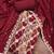 Women's maroon woven cotton silk dress material