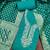 Women's sea green embroidery cotton dress material
