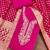 Women's pink embroidery cotton dress material
