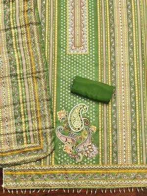  multi designer print muslin cotton dress material 2