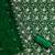 Women's green embroidery vichitra cotton dress material