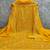 Women's yellow embroidery vichitra cotton dress material
