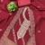 Women's maroon embroidery vichitra cotton dress material