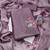 Women's levender embrodiery barbari silk dress material