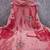 Women's pink embrodiery barbari silk dress material