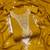 Women's mustard embrodiery silk dress material