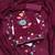 Women's maroon embrodiery silk dress material