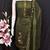 Women's olive green embrodiery silk dress material