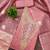 Women's pink embroidery jacquard dress material