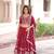 Maroon Vichitra Silk Sequins Embroidered Lehenga Choli And Duptta