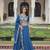 Blue Silk Sequins Embroidered Lehenga Choli And Duptta