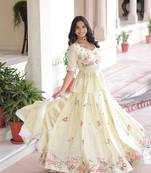 Silk Sequins Embroidered Lehenga Choli And Duptta