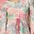 cotton pink tropical print co-ord set