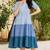 Blue cotton block dress