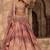 Pink Silk Zari Embroidery Blush Pink Lehenga Choli With Dupatta