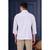 Men’s white embroidered casual shirt | premium cotton linen slim fit full sleeve shirt