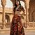 Black Digital Printed Lehenga Choli Without Dupatta