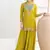 Lemon chinon silk Embroidered Salwar suit