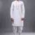 White silk kurta patiala for men's