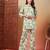 rayon green floral print co-ord set