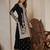 black embroidered silk kurta with palazzo and dupatta