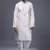 White silk kurta patiala for men's