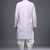 Pink silk kurta patiala for men's