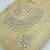 White stone bridal necklace set for women | traditional gold-plated ethnic indian jewelry