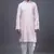 Pink silk kurta patiala for men's