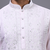 Pink silk kurta patiala for men's