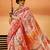 Pink Pashmina Cotton Silk Saree With Diaphanous Saree With Blouse For Women