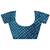 blue georgette sequence attractive foil print fancy georgette saree