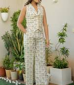 Off white printed co ord set