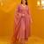 Pink viscose rayon kurta-sets