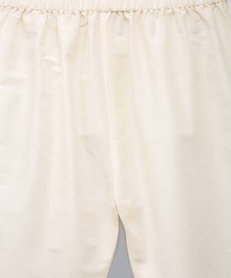 Green embroidered cotton silk Boy's Kurta Pyjama 2