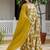 Yellow viscose rayon kurta-sets