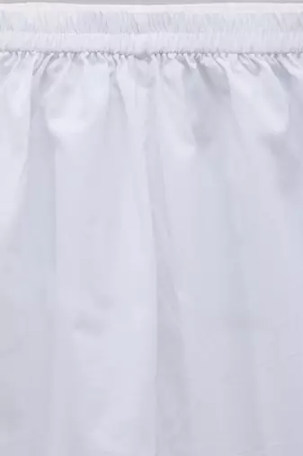 White printed cotton Boy's Kurta Pyjama