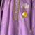 Purple embroidered cotton silk kurta pyjama
