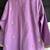 Purple embroidered cotton silk kurta pyjama