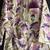 Purple printed cotton silk kurta pyjama