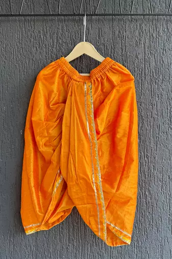 White printed cotton silk kurta pyjama
