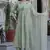 green embroidered cotton kurta trouser dupatta set