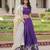 Purple Silk Sequins Embroidered Lehenga Choli And Duptta