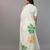 Republic Day Special White Printed Satin Saree with Blouse