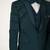 peacock green embroidered tuxedo set for men
