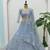 SKY BLUE Net Embroidered Lehenga set with Choli and dupatta