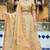 BROWN TISSUE HAND LEHENGA & BLOUSE AND DUPATTA