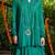 GREEN Embroidered KURTA AND SKIRT
