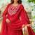 Red BHANDHINI GEORGETTE GOTA PATTI LEHENGA Blouse AND DUPATTA