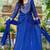 Blue BHANDHINI GEORGETTE GOTA PATTI LEHENGA Blouse AND DUPATTA